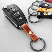汽車遙控器鑰匙扣掛件創意個性簡約掛飾鏈圈環鎖匙扣男女士情侶款
