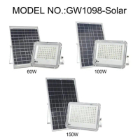 LAMPU SOROT LED TENAGA SURYA 150WATT / SOLAR CELL 150 WATT PANEL 150W