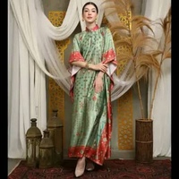 Kaftan Hijau • Kaftan Sage • Kaftan Premium • Kaftan Jumbo • Long Kaftan • Dress Hijau • Dress Sage 