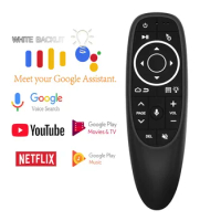 2.4G Wireless Air Mouse Remote Control Voice USB Air Fly Mouse with Backlight IR Learning Controller for PC Android TV Box HTPC