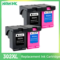 Compatible 302XL Replacement for HP 302 for HP302 XL Ink Cartridge for Deskjet 1110 1111 1112 2130 2131 printer