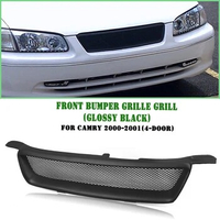 Car Front Bumper Upper Grille Grill Mesh For Toyota Camry 4 Door Sport 2000-2001