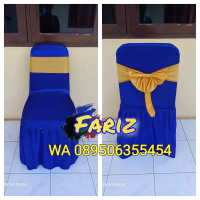 Sarung Kursi Futura Rempel pakai Pita isi 50pcs dari Kain Abutai Filamin Terbaik - Tahan Lama dan Mu