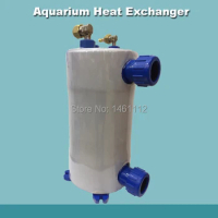 Free shipping 5HP seawater heat exchanger for aquarium chiller (NTTP.V050-B)