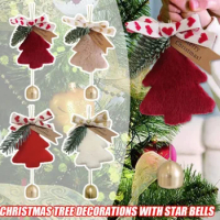 Christmas Bell Christmas Tree Hanging Pendant Party Home Decoration Christmas Supplies Gift For Friend Kids Family 2023