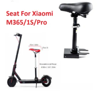 For Xiaomi Electric Scooter M365 /1S/Pro Electric Scooter Retractable Seat Bumper Foldable Height Adjustable Saddle Set