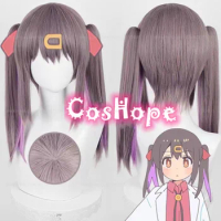 Oyama Mihari Cosplay Wig Grey Purple Wig Cosplay Anime Cosplay Wigs Heat Resistant Synthetic Wigs