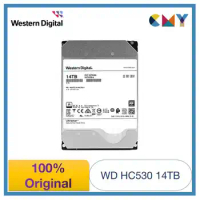 100% Original Western Digital WD 14TB 3.5 HDD Ultrastar NAS Enterprise Hard Drive SATA 7200 rpm HC530 WUH721414ALE6L4