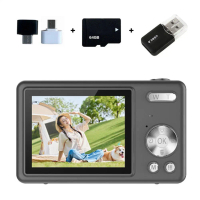 กล้อง 4K HD มืออาชีพ พร้อมโฟกัสอัตโนมัติ หน้าจอ IPS 2.4 นิ้ว ความละเอียด 96MP