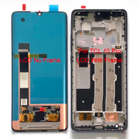 6.47 Original For TCL 10 Pro T799B T799H LCD Display Screen Touch Panel Digitizer For TCL 20 Pro 5G T810H 10 Plus T782H Frame