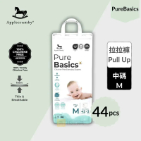 PureBasics 嬰兒日常拉拉褲 - 中碼 42+2片 學習褲 (M42)