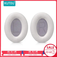 KUTOU Replacement Ear Pads Cushions Earpads Compatible with Bose QuietComfort 35 and QC 35 II Over-Ear Headphones