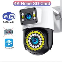IP Camera Dual Lensa Outdoor Yoosee Waterproof PTZ Speed Dome UTAMA JAYA Hanya CCTV