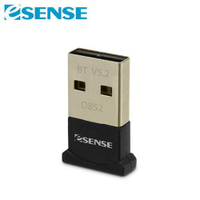 【現折$50 最高回饋3000點】        Esense逸盛 D852 藍牙迷你接收器 50米 V5.2 EDR原價 450 【現省 51】