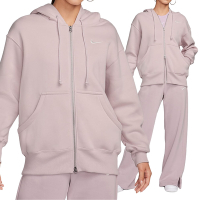 Nike AS W NSW PHNX FLC FZ OS HOODIE 女款 粉色 運動 連帽 外套 DQ5759-019