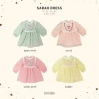 BOHOPANNA - SARAH DRESS - DRESS ANAK 3Y BUTTER