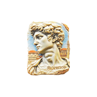 Italy Florence Italy 3D Fridge Magnet Renaissance David Statue Artistic Design Travel Souvenir Home