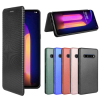 Sunjolly Case for LG V60 ThinQ 5G Wallet Stand Flip PU Leather Phone Case Cover coque capa LG V60 ThinQ 5G Case Cover