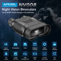 APEXEL Night Vision Device Infrared Binoculars Digital Military Scopes 4-12x Zoom Hunting Telescope Day And Night Dual Use