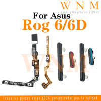 Cho Asus ROG Phone 6 6D, nút nguồn, nút bật/tắt, nút bên, nút tăng giảm âm lượng, cáp flex, bộ phận 