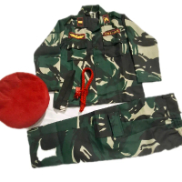 seragam tni ad anak anak tk paud