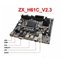 H61 Motherboard 1155-pin DDR3 LGA Desktop Mainboard Support Core I3 I5 I7 CPU H61 Motherboard 1155-pin DDR3 Integrated