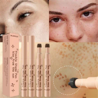 1PC Natural Lifelike Freckle Pen Waterproof Concealer Dot Spot Pen 3D Freckle Stamp Easy To Apply Lasting Makep Tool Cosmetic