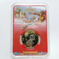 2016 China New Year Monkey zodiac 10 Yuan Commemorative Coin UNC