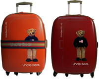 Uncle Bear 29吋六輪防潑水可加大軟殼行李箱/旅行箱(附海關鎖)