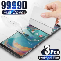 3Pcs Hydrogel Film Screen Protector For Samsung Galaxy A34 A54 F14 M54 M14 S23