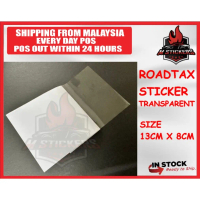 Roadtax Sticker Pelekat Cermin Cukai Jalan Sticker Cukai Jalan High Quality Ready Stock