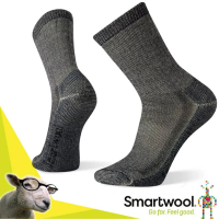 【SmartWool】美麗諾羊毛 中級減震徒步中長襪/戶外排汗襪(SW013000-092 深海軍藍_ 2雙入)