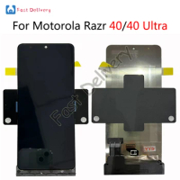 6.9" Original Amoled LCD For Motorola Razr 40 Ultra XT2321-3 Display Touch Screen Digitizer Assembly For Moto Razr 40 LCD