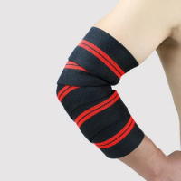 Adjustable Elbow Wraps Weightlifting Supportive Elbow Strap Brace Elbow Sleeves Weightlifting Elbow Compression Sleeve