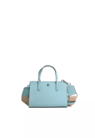 Tory Burch Tory Burch Blake Patent Mini Tote Bag In Angel Blue 164018