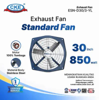 CKE Exhaust Fan ESN-D30 380V INDUSTRI 30 Inch Exhaust Dinding Kipas