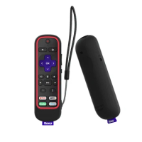 SIKAI silicone cover designed for Roku Ultra 2020 and 2019 Enhanced Voice Remote 4670R 4670X RC-AL9