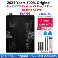 Original New BLP799 4500mAh Phone Replacement Battery For OPPO Realme X7 X3 7 Pro Realme7 Pro RMX2170 RMX2121 RMX2111 Batteries