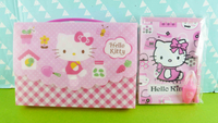 【震撼精品百貨】Hello Kitty 凱蒂貓~文具組-庭園圖案