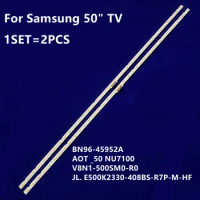 300pcs LED Strip for Samsung UN50RU7100 UE50NU7100 UE50NU7020 UN50NU7100 50NU7400 AOT_50_NU7100F JL.E500K2330-408BS-R7P-M-HF