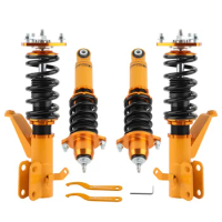 24 Way Adjustable Height Coilover Struts For Acura RSX 2002-2006 Suspension Coilover Lowering Springs Shocks Struts Absorber Kit