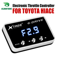 Car Electronic Throttle Controller Racing Accelerator Potent Booster For TOYOTA HIACE Tuning Parts Accessory