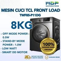 MESIN CUCI TCL TWF85 -P11DG ( FRONT LOAD)