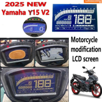 Original Yamaha Y15 V2 / Y15ZR meter LCD only/LCD New MX King, LCD For Y15 V2 With anti-UV Polarizer
