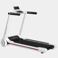 Mini Electric Treadmill Ultra-Thin Home Fitness Equipment Foldable Bluetooth Treadmill Smart Exercise Machine