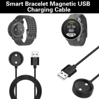 Magnetic Charging Cable 500mA Quick Charge Black Smart Bracelet Magnetic USB Charging Cable For SUUNTO 9 Peak Pro