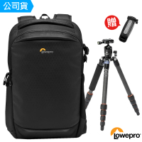 【Lowepro 羅普】400 AW III 攝影後背包＋C15i+ 碳纖維旅遊三腳架套組(總代理公司貨)