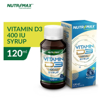 Nutrimax Vitamin Vit D3 Anak Ibu Hamil 400 IU Sirup Kesehatan Tulang Gigi Imunitas Osteoporosis Syru