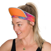 汗樂導汗帶 Wave HALO HEADBAND ULTRALITE VISOR.中性.37克.反光帽緣.搭配自行車帽.