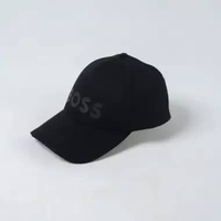 Topi HUGO BOSS BIG TEXT BLACK CAP 100% ORIGINAL